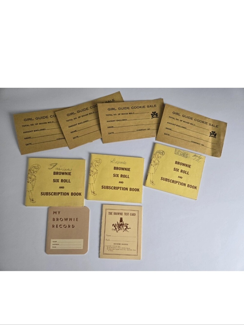 Girl Scout Brownies 1960s Lot Vintage
